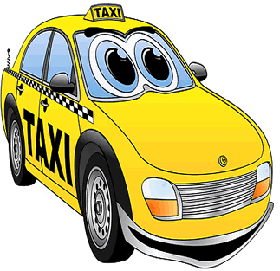 Booking a taxi conversation at a hotel