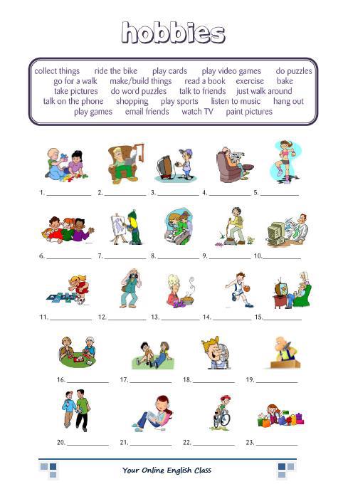 Learning English with pictures - English basics