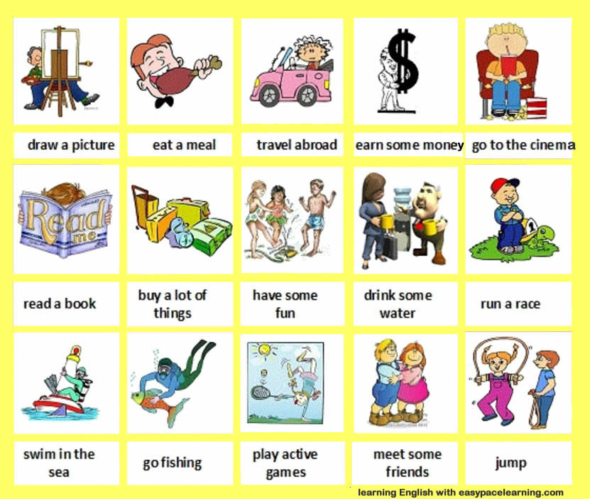 Learning English with pictures - English basics