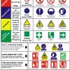 Learning English with pictures - Road signs health and safety signs