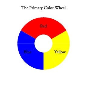 list of primary colors